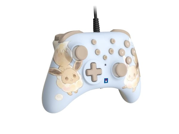 Hori NSX-083E, Håndtakkontroller, Nintendo Switch 2, Tilbakeknapp, Hjem-knapp, Menyknapp, Turboknapp, Analog/digital, Koblet med ledninger (ikke tr...