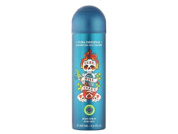 Cuba Wildheart deodorant VAPO 200 ml (herre)