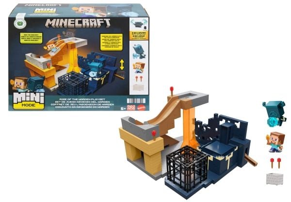 Minecraft Mini Mode Rise of the Warden Playset