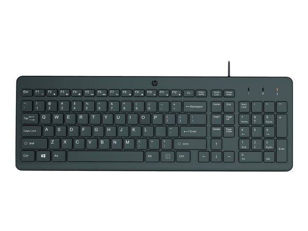 HP 150 - Tastatur - USB - for Victus by HP Laptop 15, 16; Laptop 14, 15, 15s; Pavilion Plus Laptop 14