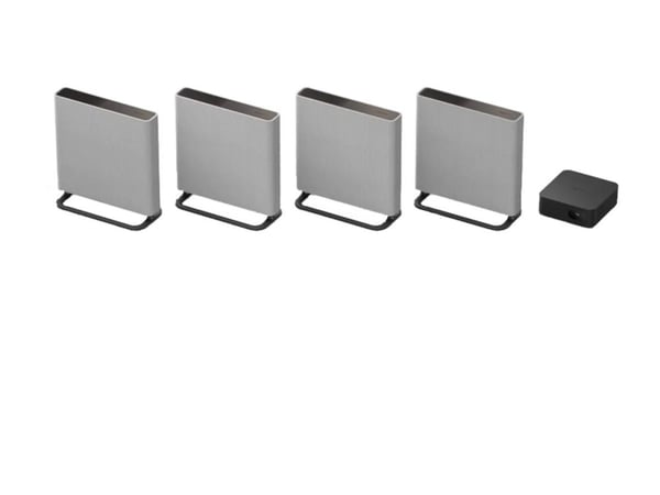 Sony BRAVIA Theater Quad HT-A9M2 - Högtalarsystem - för hemmabio - 4.0.4-kanal - trådlös - Wi-Fi, Fast Ethernet, Bluetooth - Appkontrollerad - 504 ...