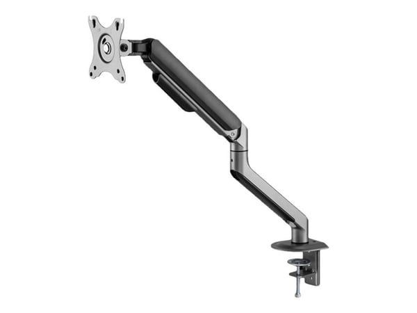 LC Power LC-EQ-A32B - Monteringssats (vridbar arm) - för LCD-display - metall, plast - svart, antracit - skärmstorlek: 17"-32" - disk-monteringsbar