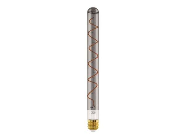 Eglo - LED-lyspære - form: T30 - E27 - 4 W (ekvivalent 7 W) - varmt hvitt lys - 1700 K - røkfarget