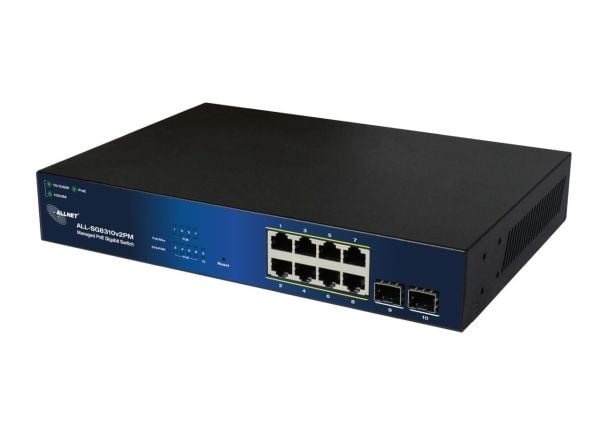ALLNET 209904, Hallittu, Gigabit Ethernet (10/100/1000), Täysin kaksipuolinen, Power over Ethernet -tuki