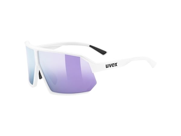 Uvex sportstyle 237, Multisport, Unisex, Semi-rammeløs, Hvit, Hvit