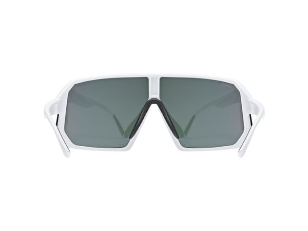 Uvex sportstyle 237, Multisport, Unisex, Semi-rammeløs, Hvit, Hvit