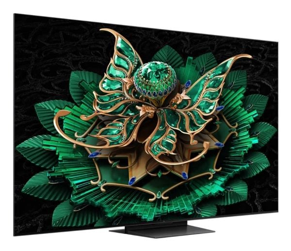 TCL 55C7K - 55" Diagonalklasse (54.5" synlig) - C7K Series LED-bakgrunnsbelyst LCD TV - QLED - Smart TV - Google TV - 4K UHD (2160p) 3840 x 2160 - ...