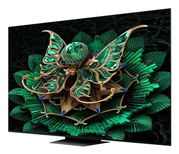 TCL 55C7K - 55" Diagonalklasse (54.5" synlig) - C7K Series LED-bakgrunnsbelyst LCD TV - QLED - Smart TV - Google TV - 4K UHD (2160p) 3840 x 2160 - ...