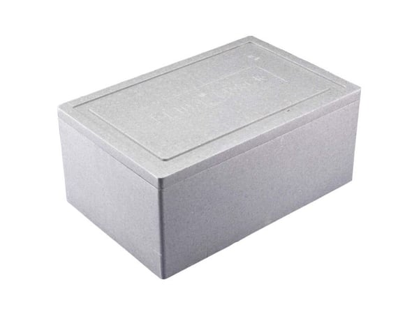 Termo skumkasse EPS 1/1GN hvid 595x388x262mm