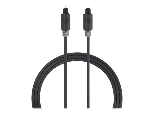 Nedis CABW25000AT30, TOSLINK, TOSLINK, valokuitu, 3 m, antrasiittipunainen