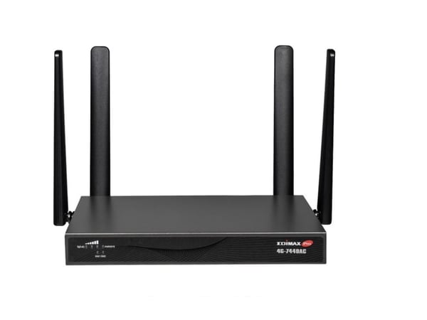 Edimax Pro 4G-7449AC - Trådlös router - WWAN 3-ports-switch - Wi-Fi 5 - Dubbelband - 4G - väggmonterbar
