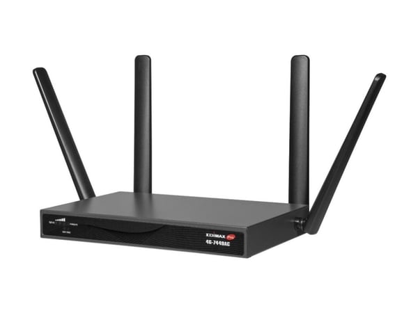 Edimax Pro 4G-7449AC - Trådlös router - WWAN 3-ports-switch - Wi-Fi 5 - Dubbelband - 4G - väggmonterbar