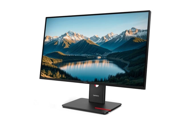 Lenovo ThinkVision T27Q-40, 68,6 cm (27"), 2560 x 1440 piksler, Wide Quad HD, LED, 6 ms, Sort