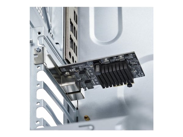 StarTech.com PR25GR-NETWORK-CARD, Sisäinen, Langallinen, PCI Express, Ethernet, 5000 Mbit/s, musta