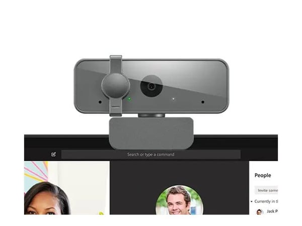 Lenovo Select Gen 2 - Nettkamera - farge - 1920 x 1080 - 1080p - lyd - USB 2.0 - MJPEG, YUY2 - DC 5 V