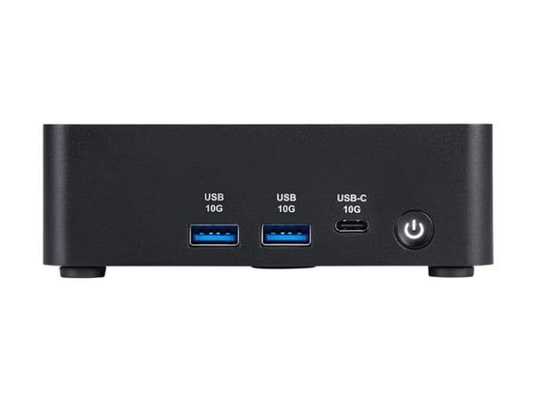 MSI - Mini-PC - SSD - IEEE 802.11ax (Wi-Fi 6E), Bluetooth 5.3, Gigabit Ethernet, 2.5 Gigabit Ethernet - monitor: ingen - svart