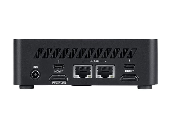 MSI - Mini-PC - SSD - IEEE 802.11ax (Wi-Fi 6E), Bluetooth 5.3, Gigabit Ethernet, 2.5 Gigabit Ethernet - monitor: ingen - svart
