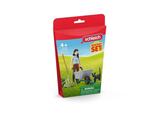 Schleich Pocket Set Muck-out och skötselset