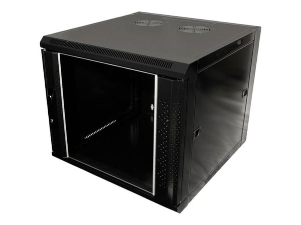 Verdi 26.99.0147, Veggmontert stativ, 6U, Sort, 48,3 cm (19"), Passiv, 570 mm