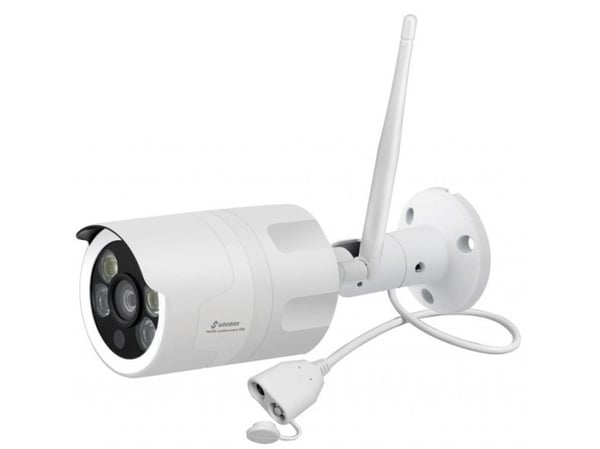 Stabo WLAN outdoorcam HD 110, IP-sikkerhetskamera, Utendørs, Ledning & Trådløs, 20 m, Utvendig, Tak/Vegg