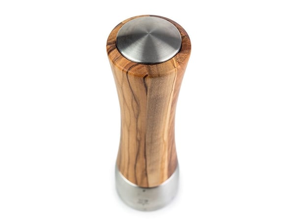 Peugeot Madras, Saltkvern, Rustfritt stål, Tre, Oliven tre, Rustfritt stål, Rustfritt stål, 210 mm, Frankrike