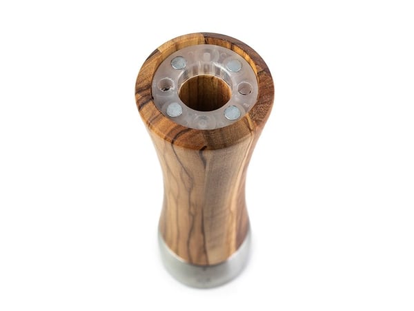 Peugeot Madras, Saltkvern, Rustfritt stål, Tre, Oliven tre, Rustfritt stål, Rustfritt stål, 210 mm, Frankrike