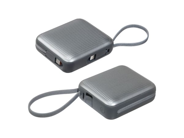LAUT K083, 10000 mAh, Trådløs lading, Sølv