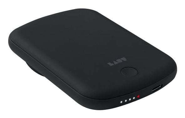 LAUT PW02, 5000 mAh, Trådløs lading, 3,85 V, Sort