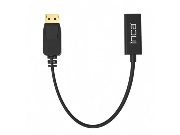 Inca IDTH-05, 0,2 m, DisplayPort, HDMI Type A (Standard), Hankjønn, Hunkjønn, Rett Inca IDTH-05, 0,2 m, DisplayPort, HDMI Type A (Standard), Hankjønn, Hunkjønn, Rett