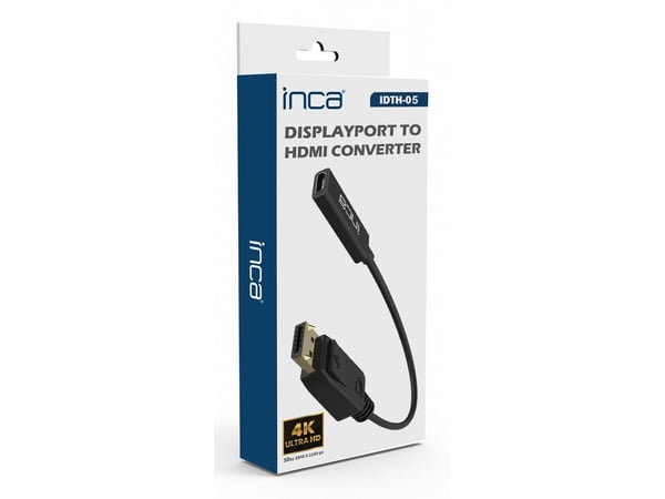 Inca IDTH-05, 0,2 m, DisplayPort, HDMI-tyyppi A (vakio), Uros, Naaras, Suora