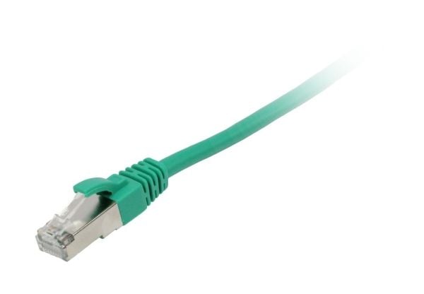 Patchkabel RJ45 CAT5e 100 MHz 0,5 m grønn SFTPSFUTP Synergy 21