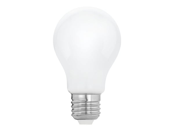 Eglo - LED-lyspære - form: A60 - E27 - 7.8 W (ekvivalent 75 W) - klasse E - varmt hvitt lys - 2700 K - melkehvit