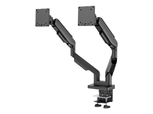 LC Power LC-EQ-A34B-D - Monteringssett (dobbeltartikuleringsarm) - for 2 LCD-skjermer - metall, plastikk - svart - skjermstørrelse: 17"-34" - skriv... LC Power LC-EQ-A34B-D - Monteringssett (dobbeltartikuleringsarm) - for 2 LCD-skjermer - metall, plastikk - svart - skjermstørrelse: 17"-34" - skriv...