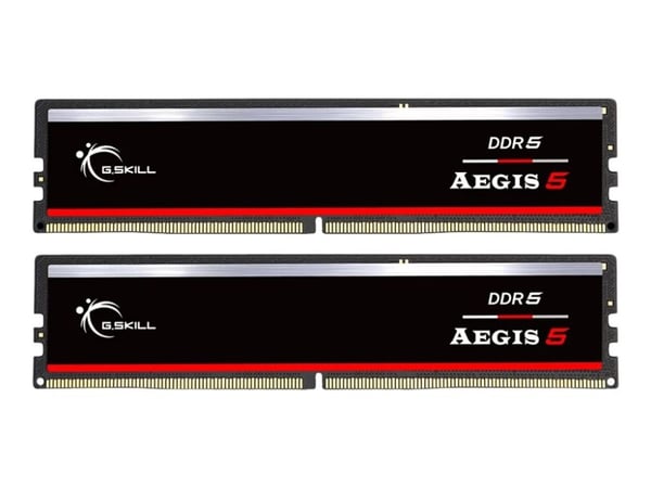 G.Skill AEGIS 5 - DDR5 - sats - 64 GB: 2 x 32 GB - DIMM 288-pin - 5200 MT/s / PC5-41600 - CL40 - 1.10 V - ej buffrad - on-die ECC