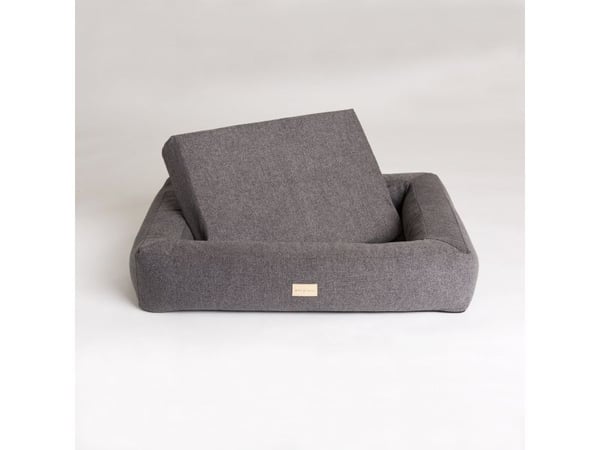Shiro & Malou Box Bed Hundbädd Mörkgrå L 120cm