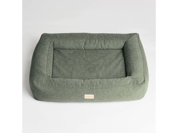 Shiro & Malou Box Bed Hundbädd Grön M 100cm
