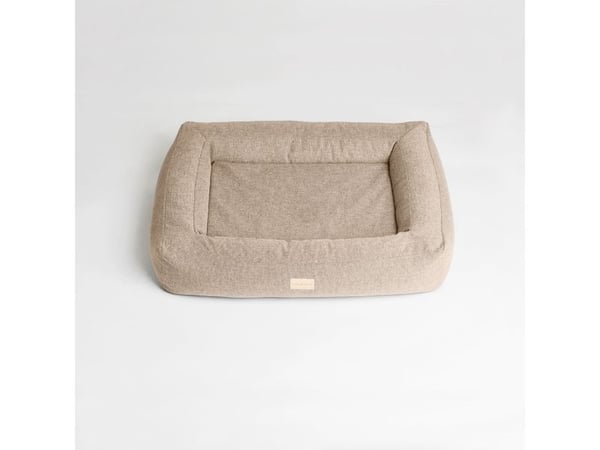 Shiro & Malou Box Bed Hundbädd Beige M 100cm