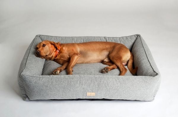 Shiro &amp; Malou Cozy Corner Hundeseng Grå L 120cm