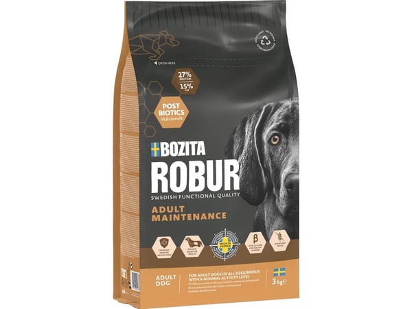 Bozita Robur Adult Maintenance Torrfoder För Hund 3kg
