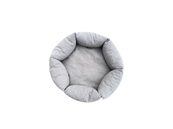 Shiro &amp; Malou Hexa Rest Hundeseng Lysegrå L ø110cm
