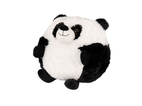 Noxxiez Kæmpe bamse, håndvarmer og pude - Panda