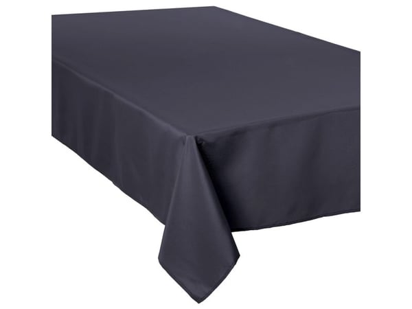 Atmosphera bordduk flekkavvisende, rektangulær bordduk til bord, elegant bordduk til stue - antrasitt, 300 x 150 cm Atmosphera bordduk flekkavvisende, rektangulær bordduk til bord, elegant bordduk til stue - antrasitt, 300 x 150 cm