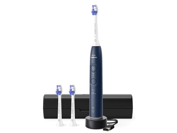 Philips Sonicare 6100 series Series 6100 HX7403/01 Oppladbar tannbørste, Voksen, Sonik tannbørste, Daglig stell, Sensitiv / Myk, 62000 bevegelser p...