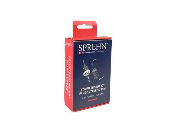 SPREHN propbor og forsænkersæt 10mm 90° - 1425303