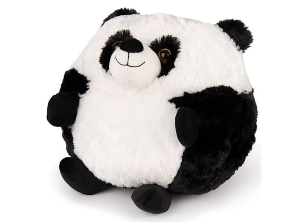 Noxxiez Kæmpe bamse, håndvarmer og pude - Panda