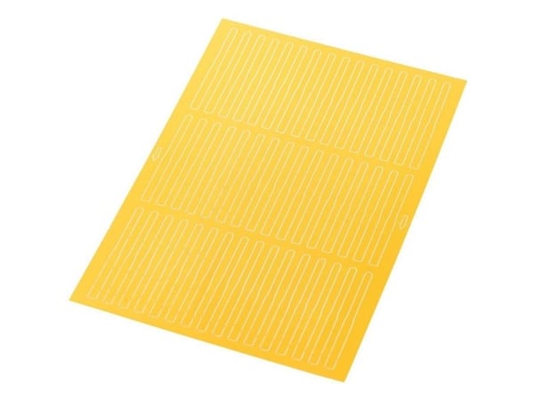 LAPP 83254680 FLEXIMARK® Label LMB 30-4,6 YE/WH Tarrat lasertulostukseen 480 kpl