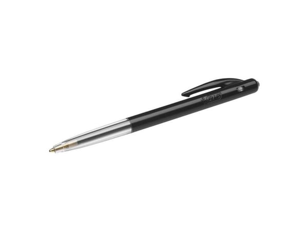 BIC M10 Clic - Kulepenn - svart - 1 mm - medium - retraktil (en pakke 50)