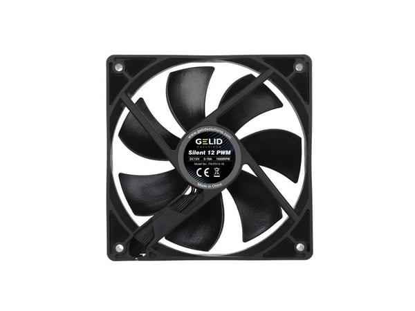 Gelid Solutions Silent, hengityskone, 12 cm, lajittelu