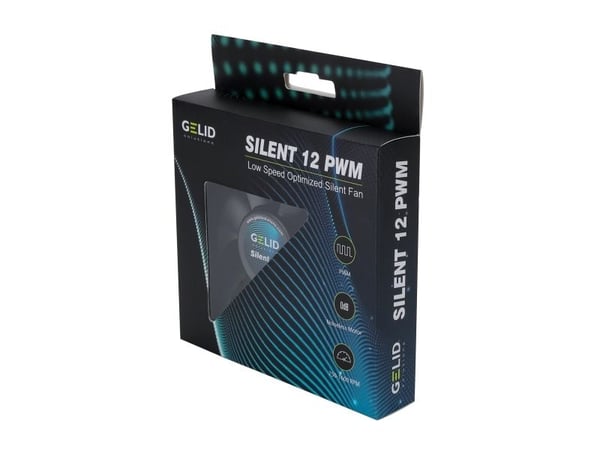 Gelid Solutions Silent, hengityskone, 12 cm, lajittelu