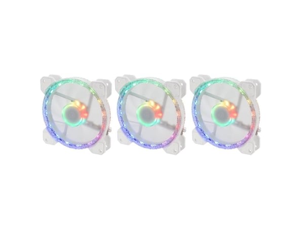 Gelid Solutions Stella Daisy Chain, Fan, 12 cm, 70 cfm, Vit